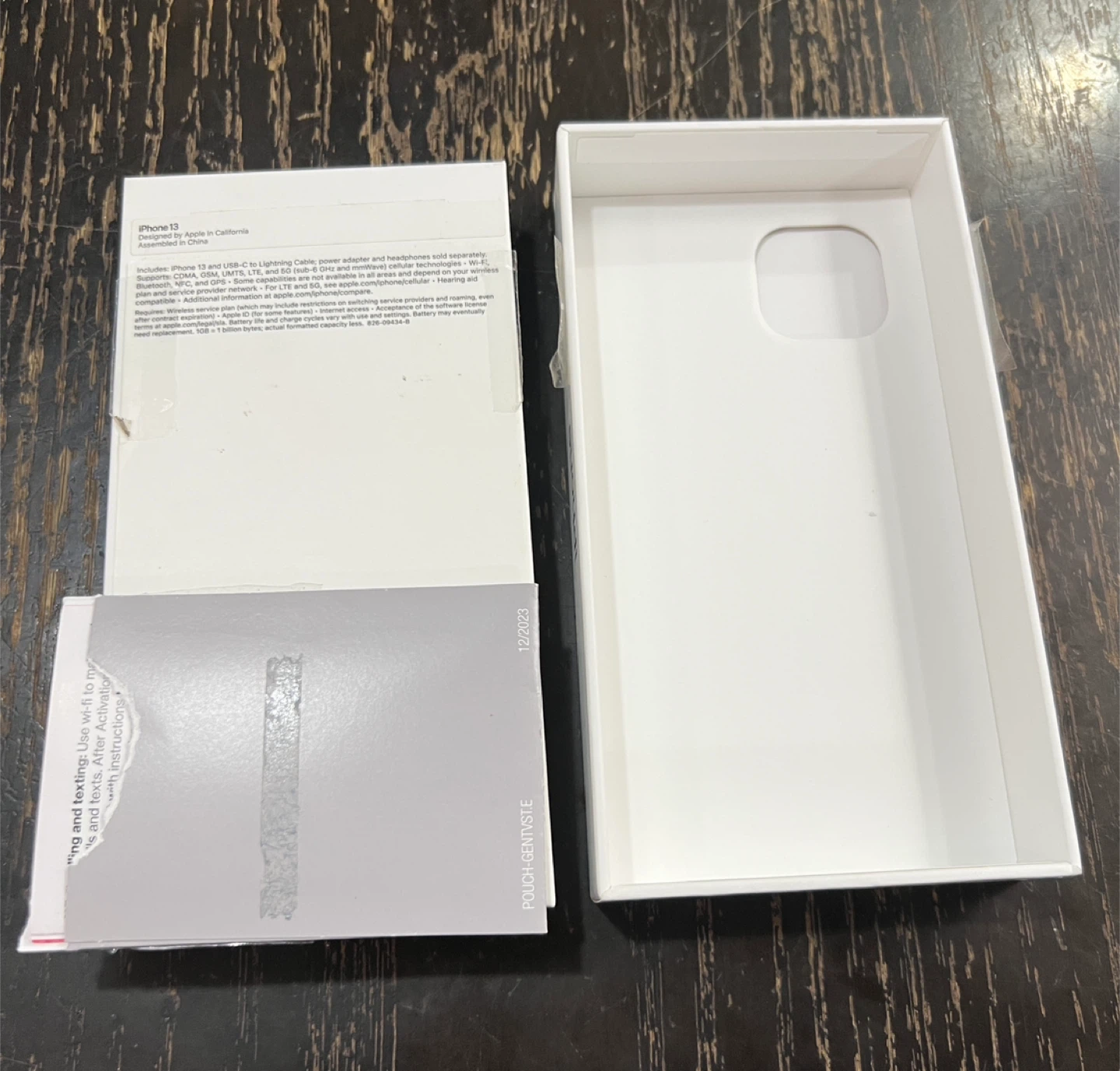 IPhone 13 original box only - photo 2