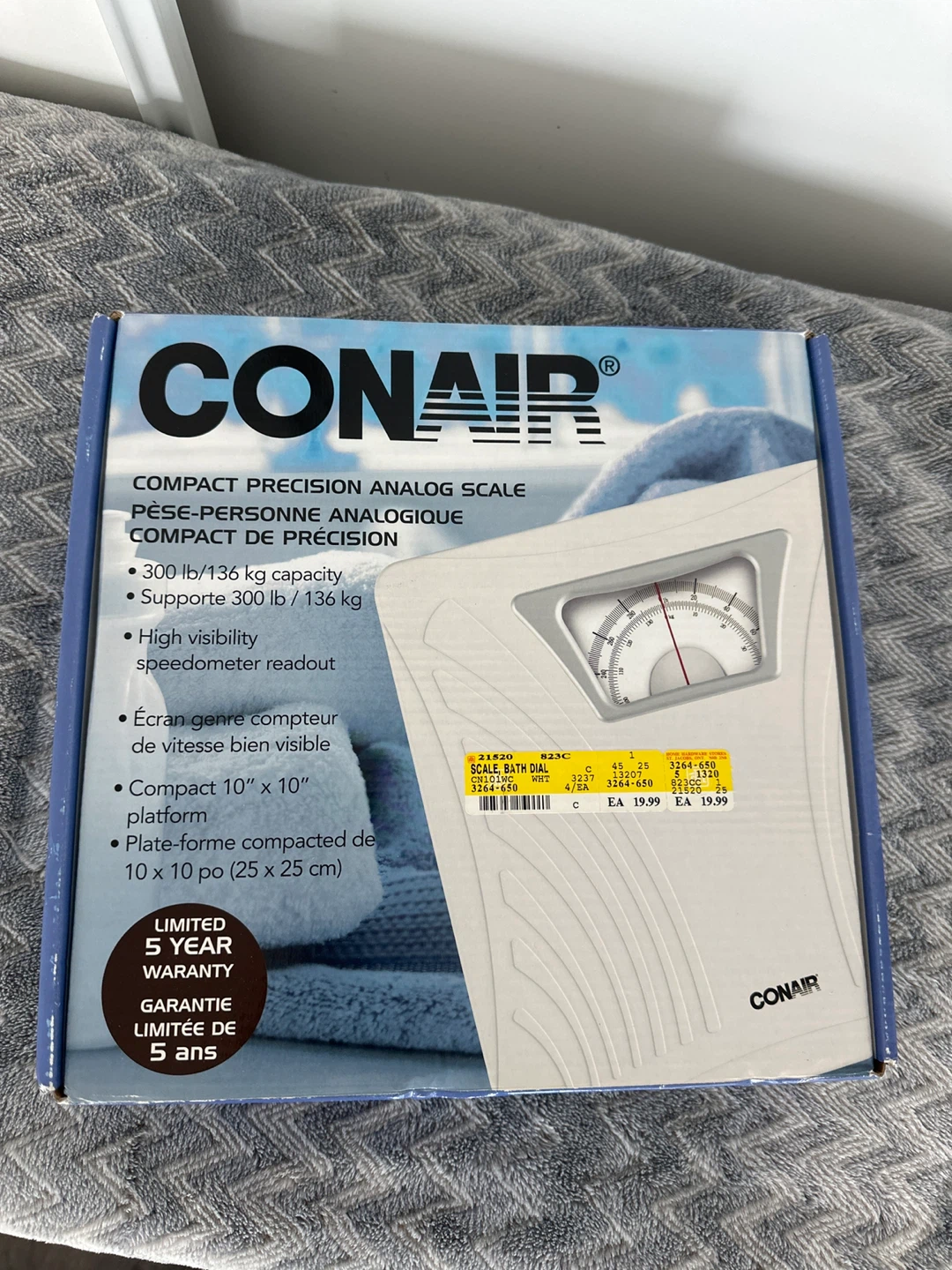 Conair Compact Precision Analog Scale