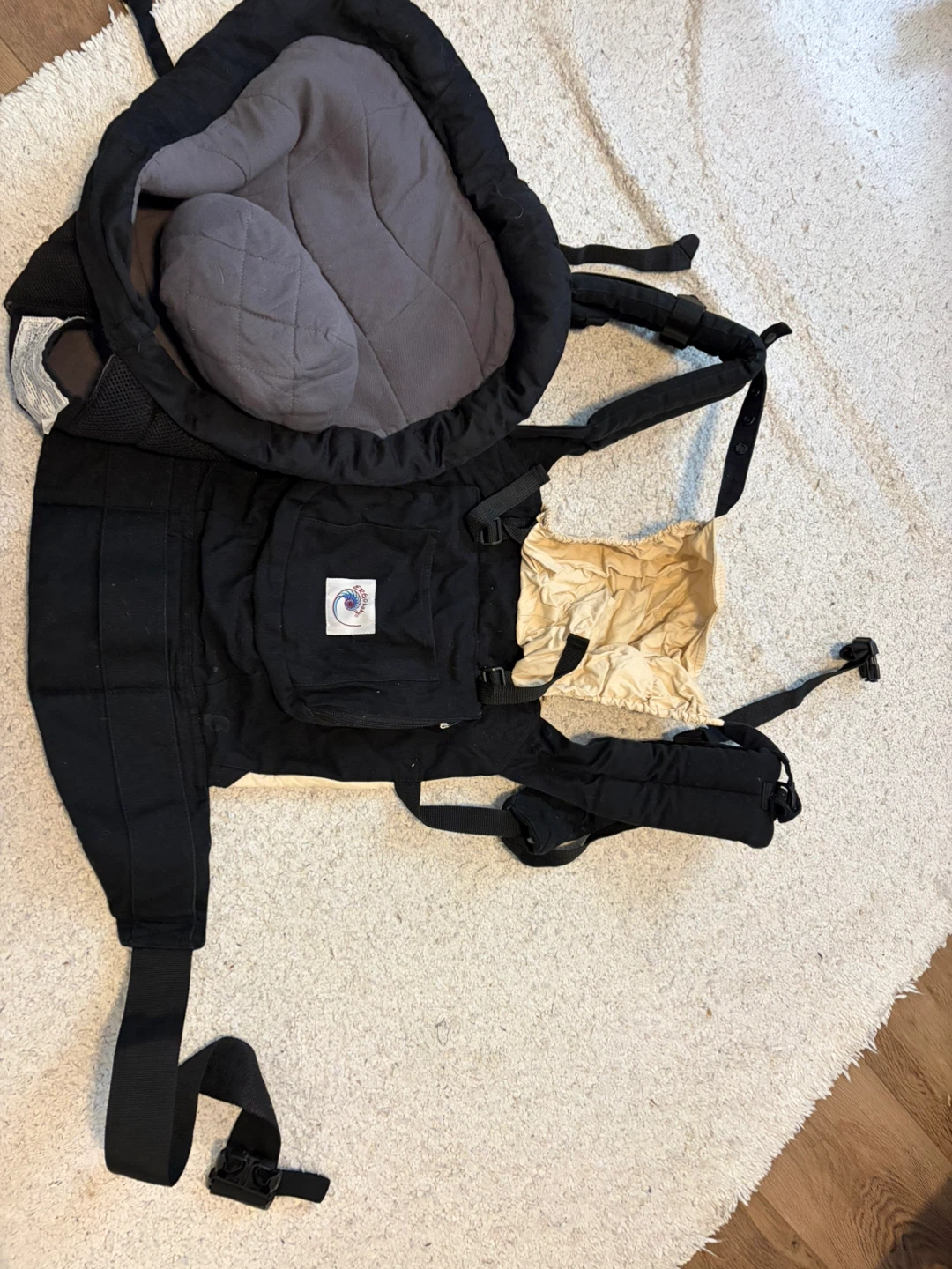 Ergobaby Original Baby Carrier - Black & Camel