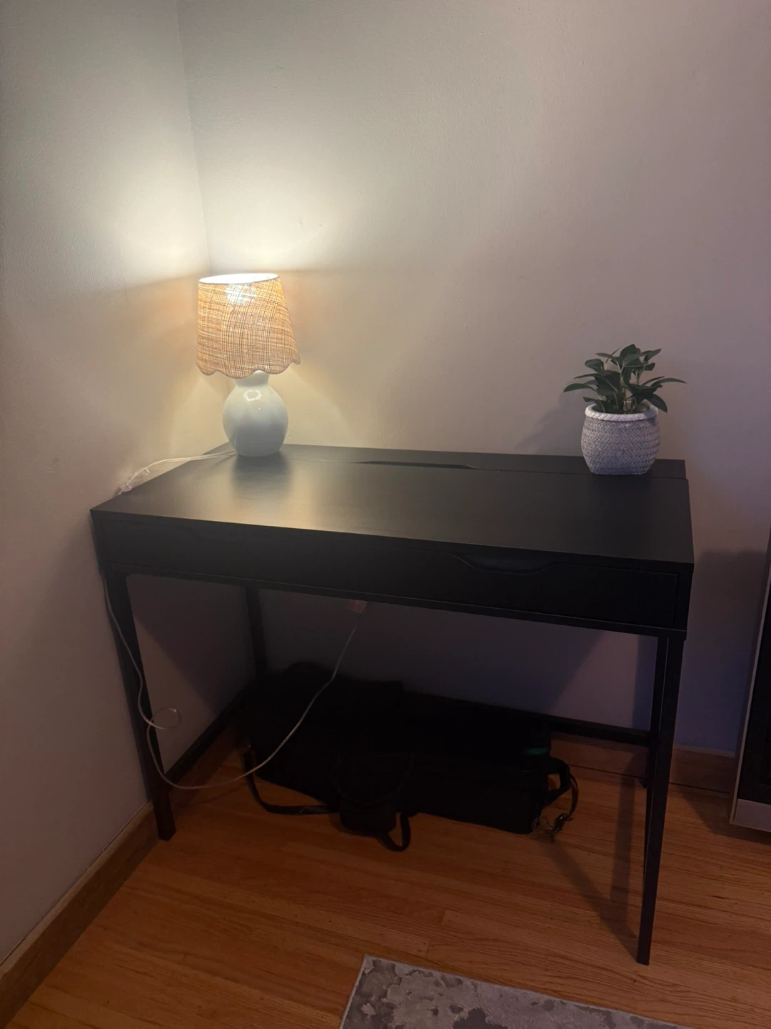 IKEA ALEX Desk - Black-Brown