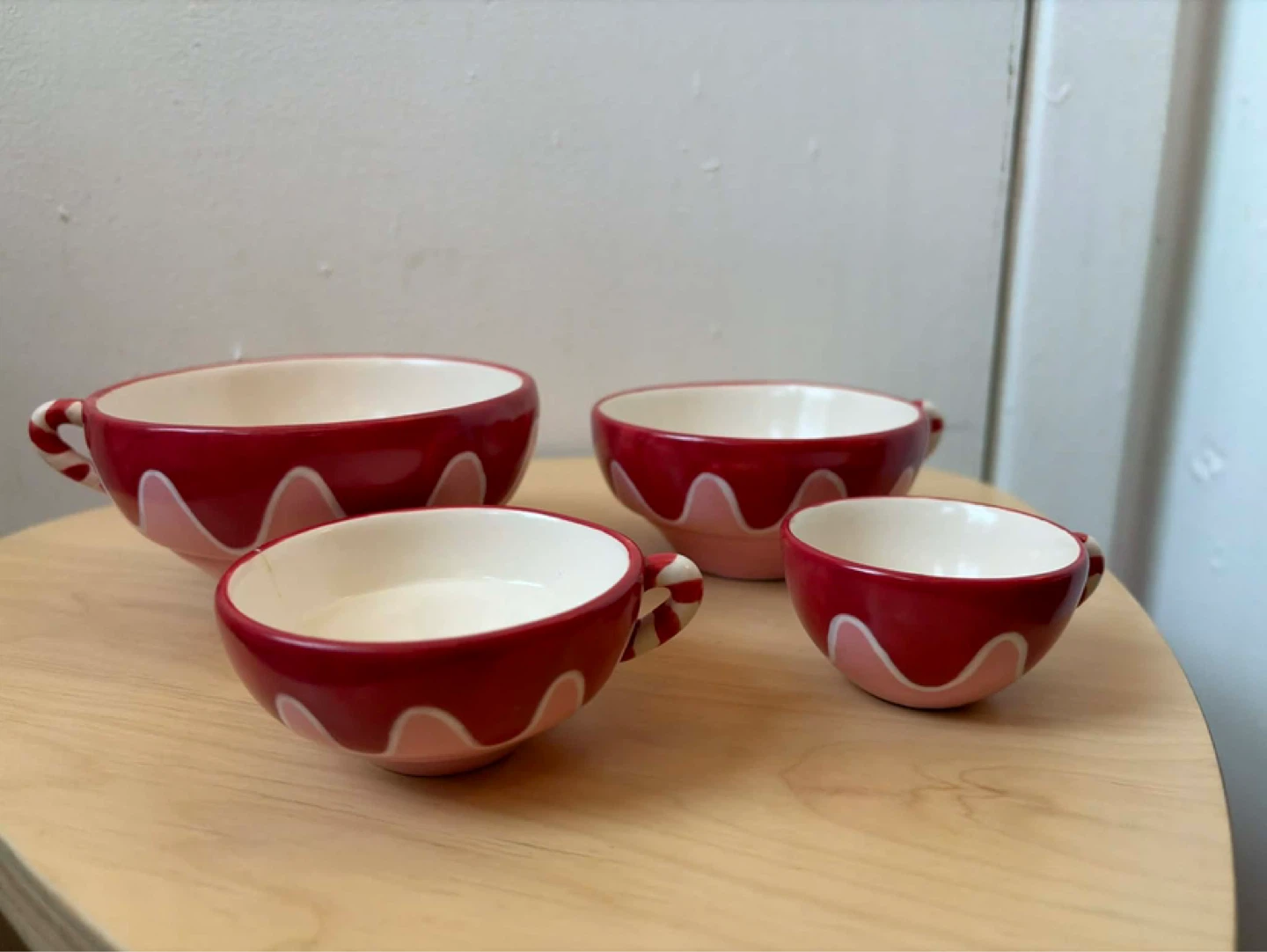 Bonnie Lynn Ginger in the Kitchen Measuring Cups Set Ceramic - photo 4