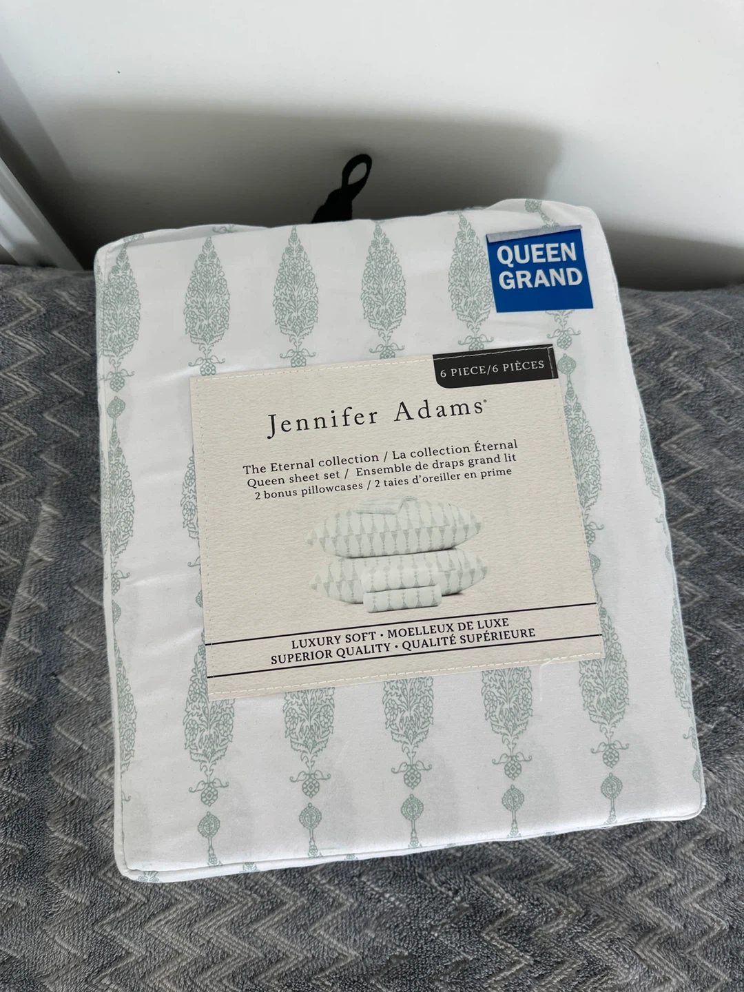Jennifer Adams Queen 6 Piece Sheet Set - photo 2