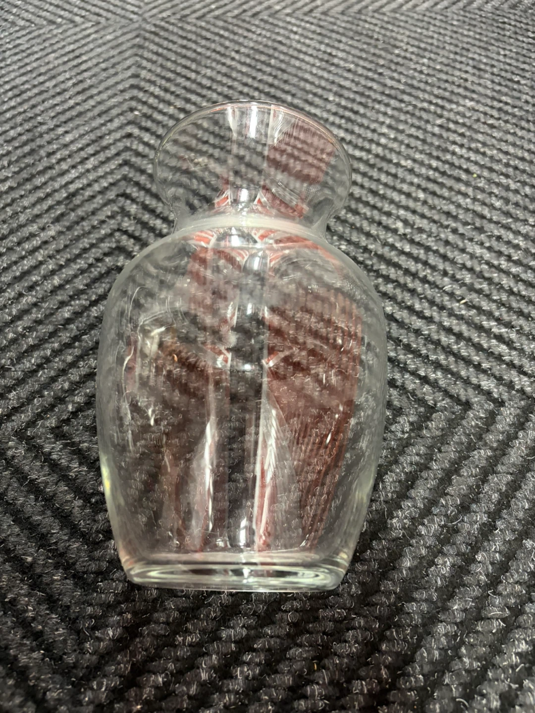 Clear Glass Bud Vase - photo 2