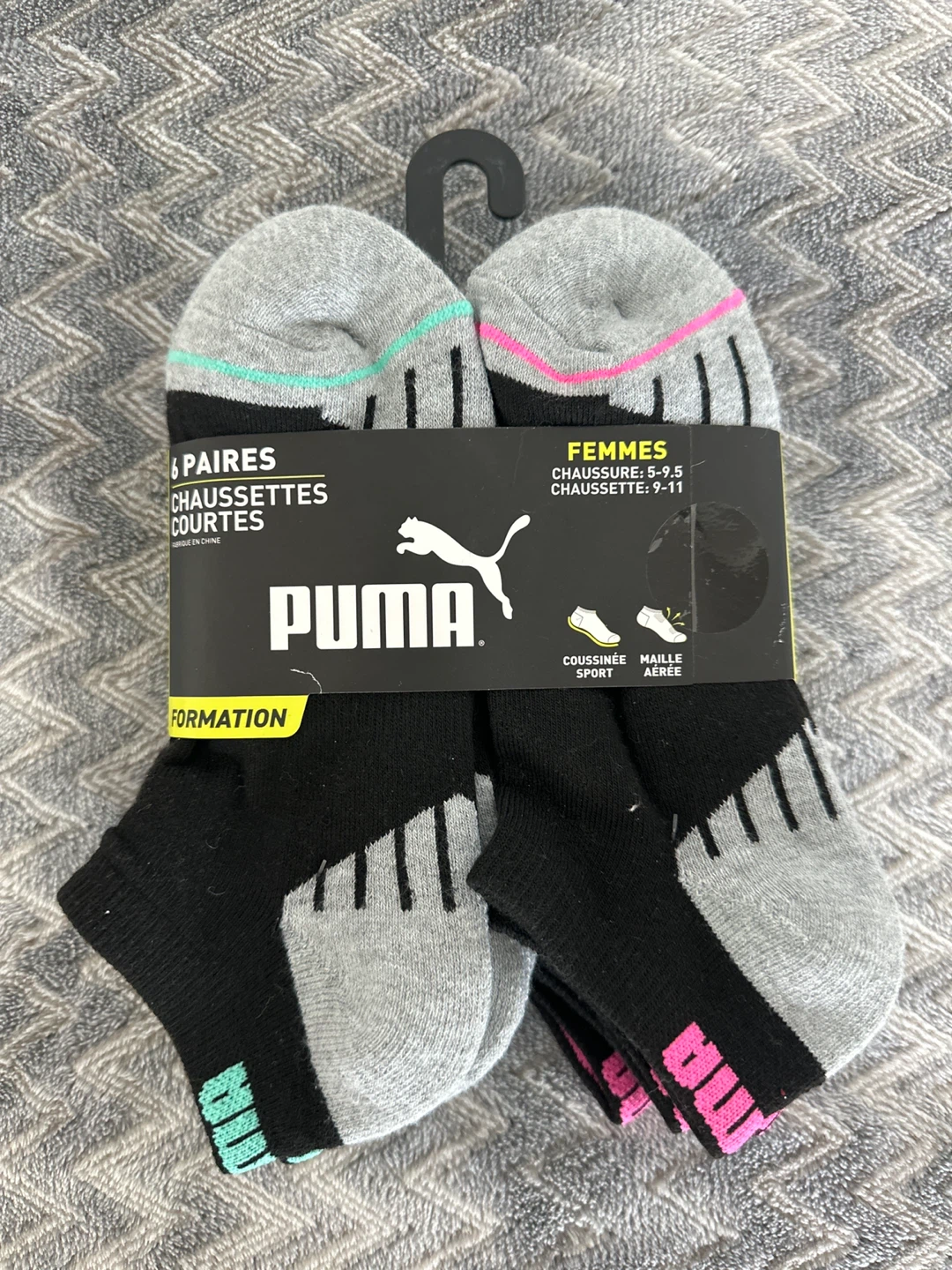 Puma Women's 6-Pair Low Cut Training Socks - photo 2