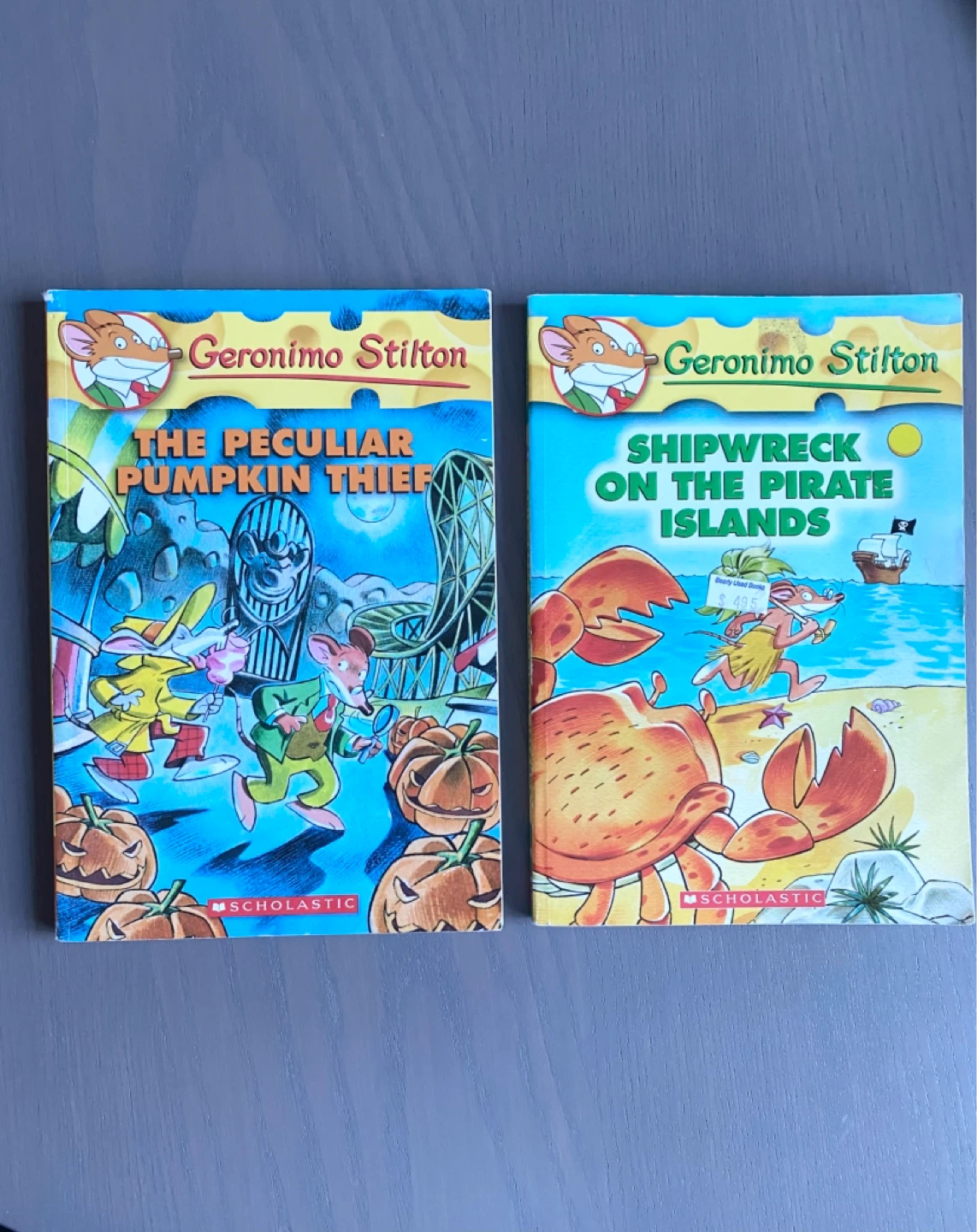 Geronimo Stilton Pumpkin Thief Shipwreck on the Pirate Islands