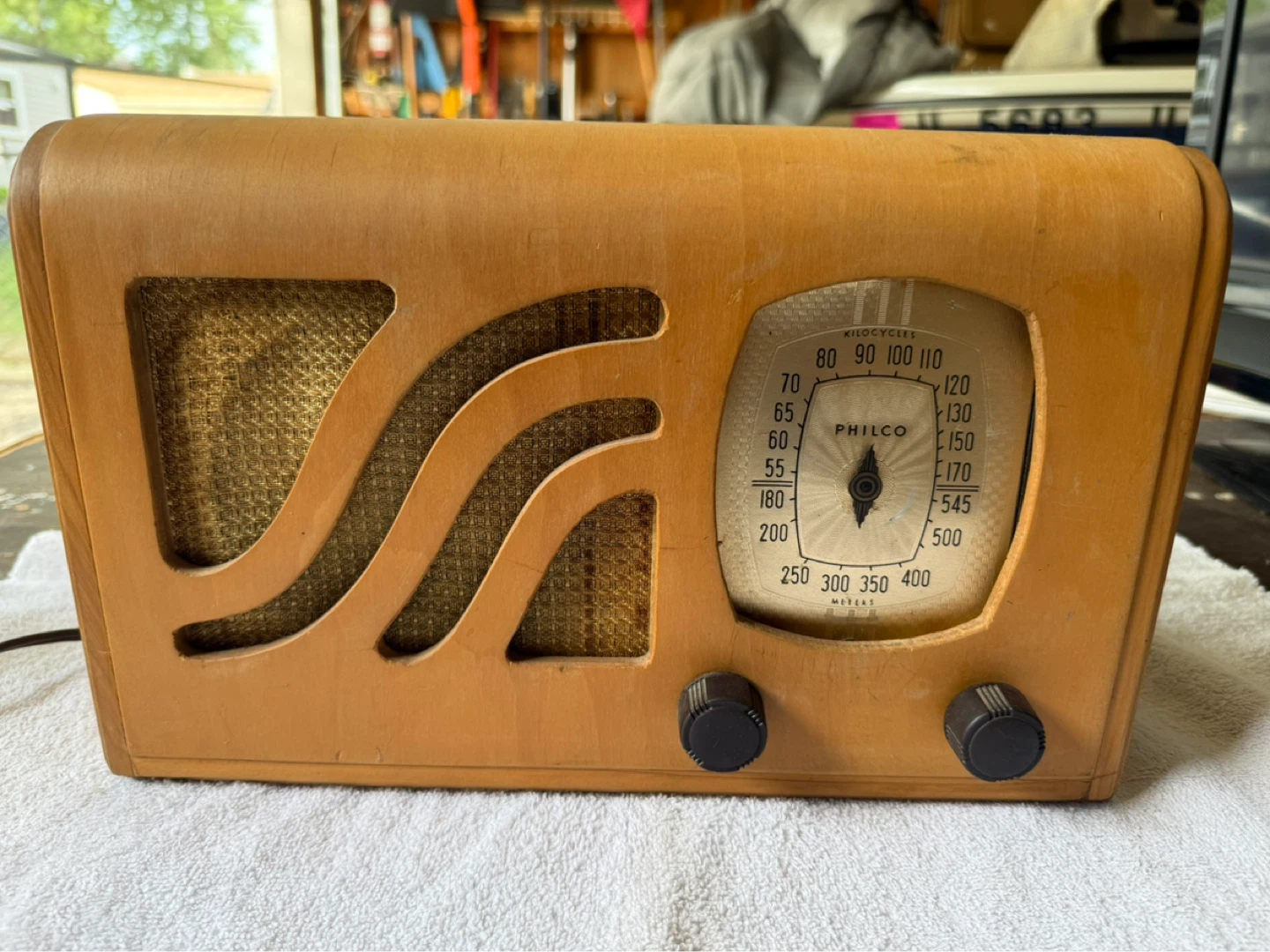 1939 Philco Radio 39-6C Rare  Undocumented 5 Tube