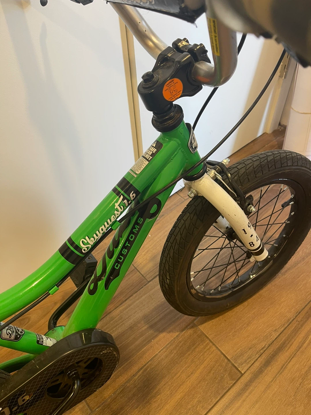 Green Skyway Custom 16" Kids Bike - photo 2