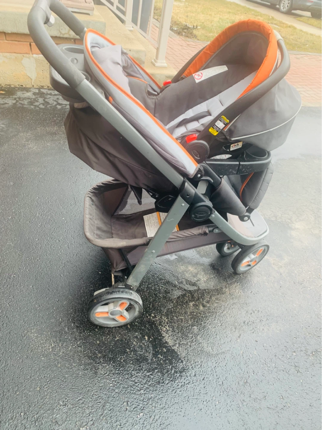 Graco Travel System Stroller with Car Seat
