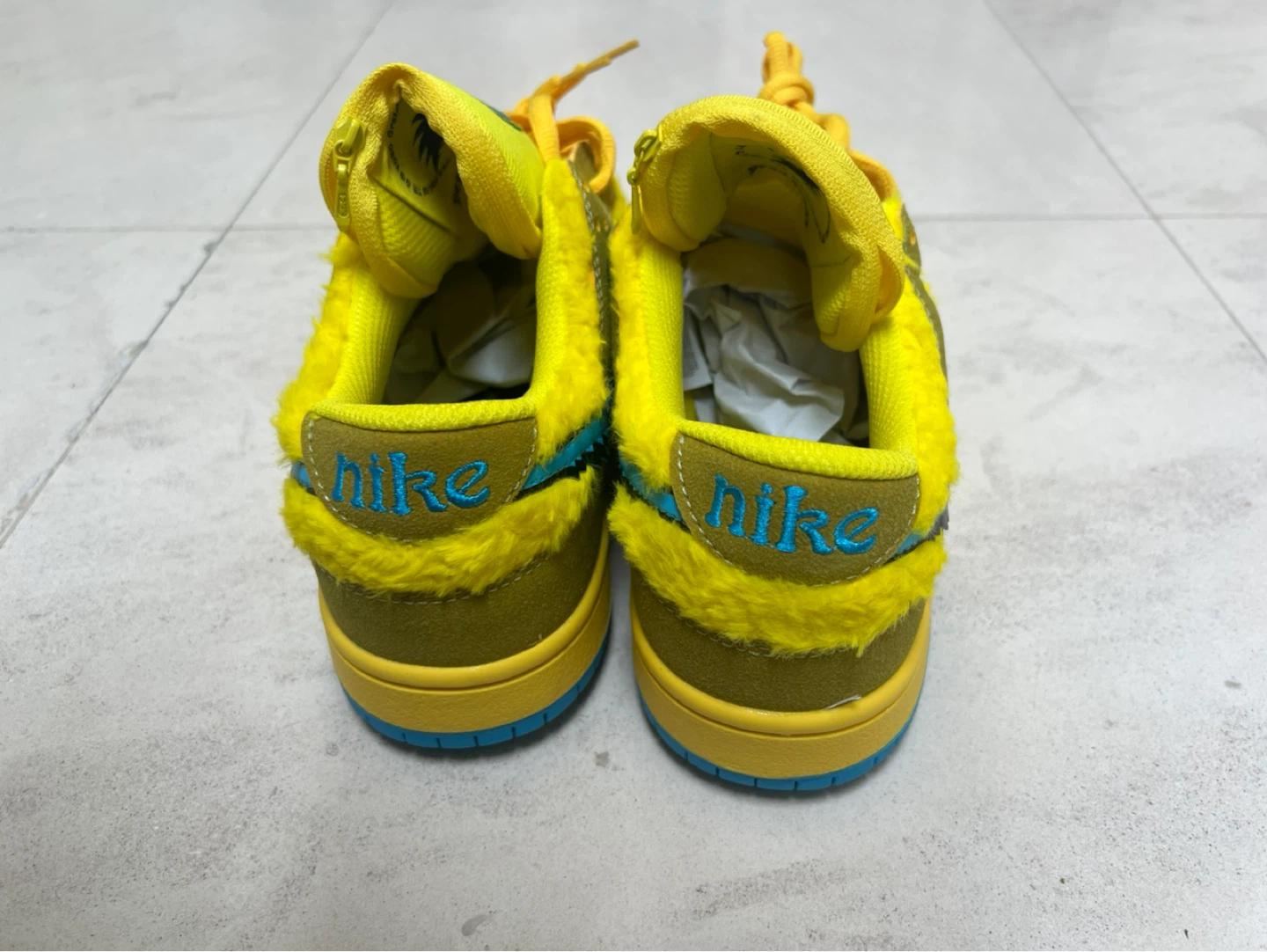 Nike SB Dunk Low Grateful Dead Bears Yellow - photo 3