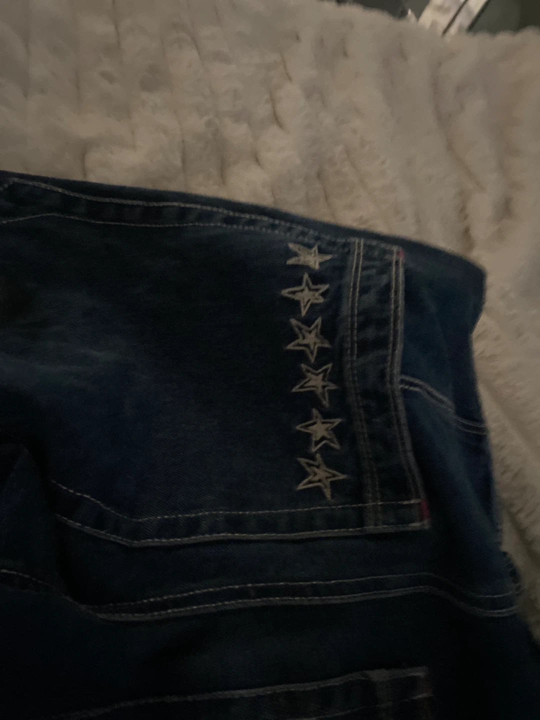 Blue Denim Alabs  with Star Detail - photo 2