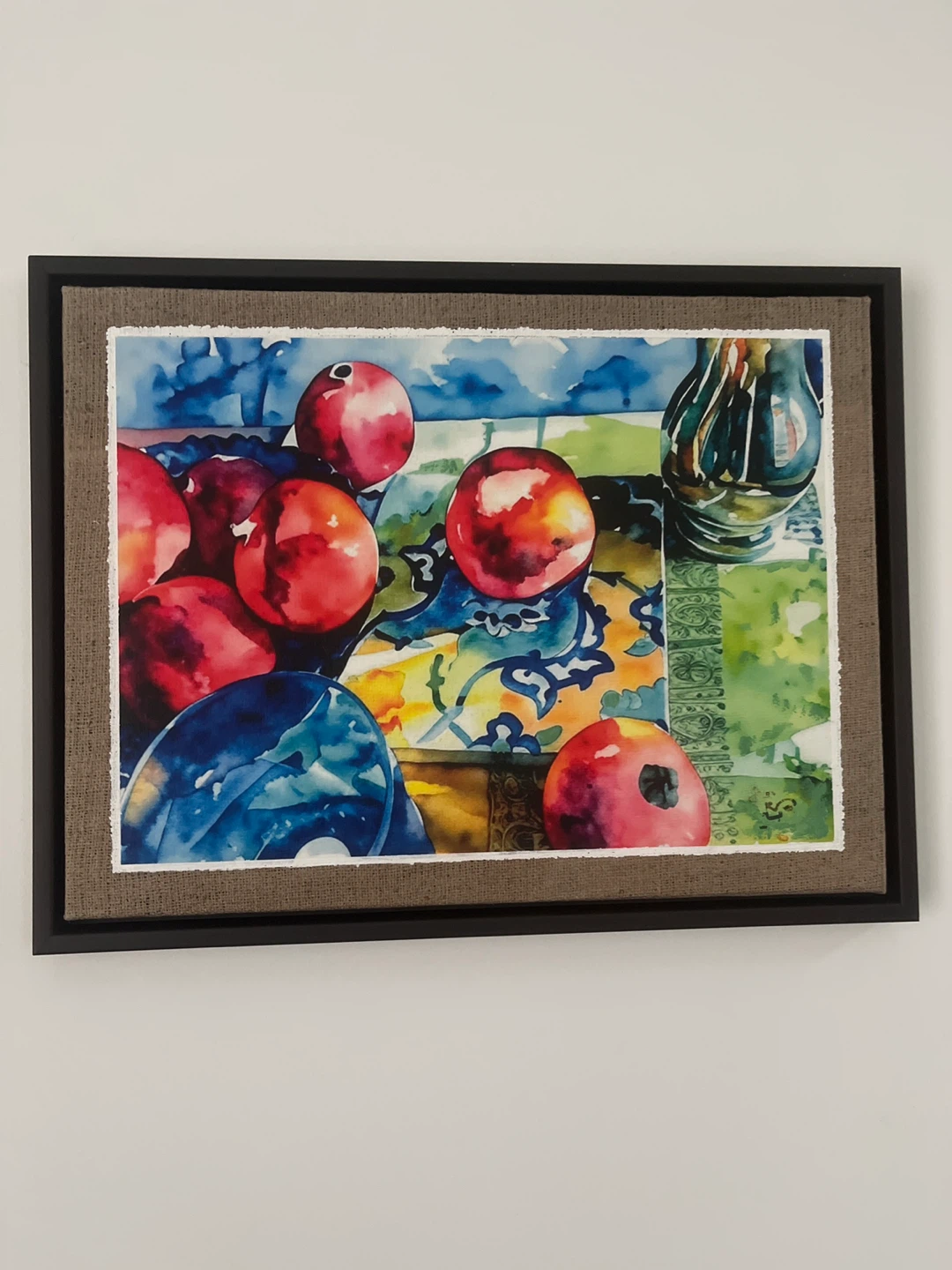Original Watercolor Painting - Still Life with Fruit