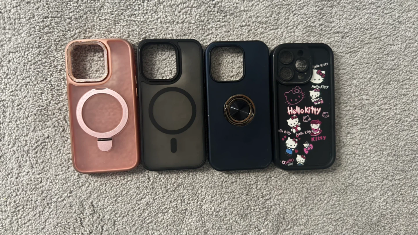 📱 iPhone 15 Pro Cases – Set of 4