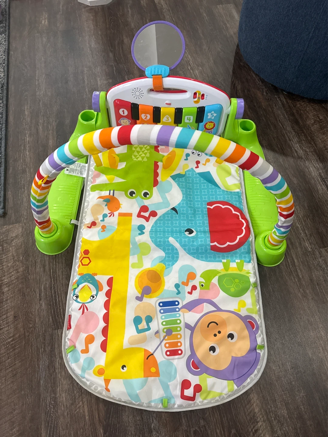 Fisher-Price Deluxe Kick & Play Piano Gym