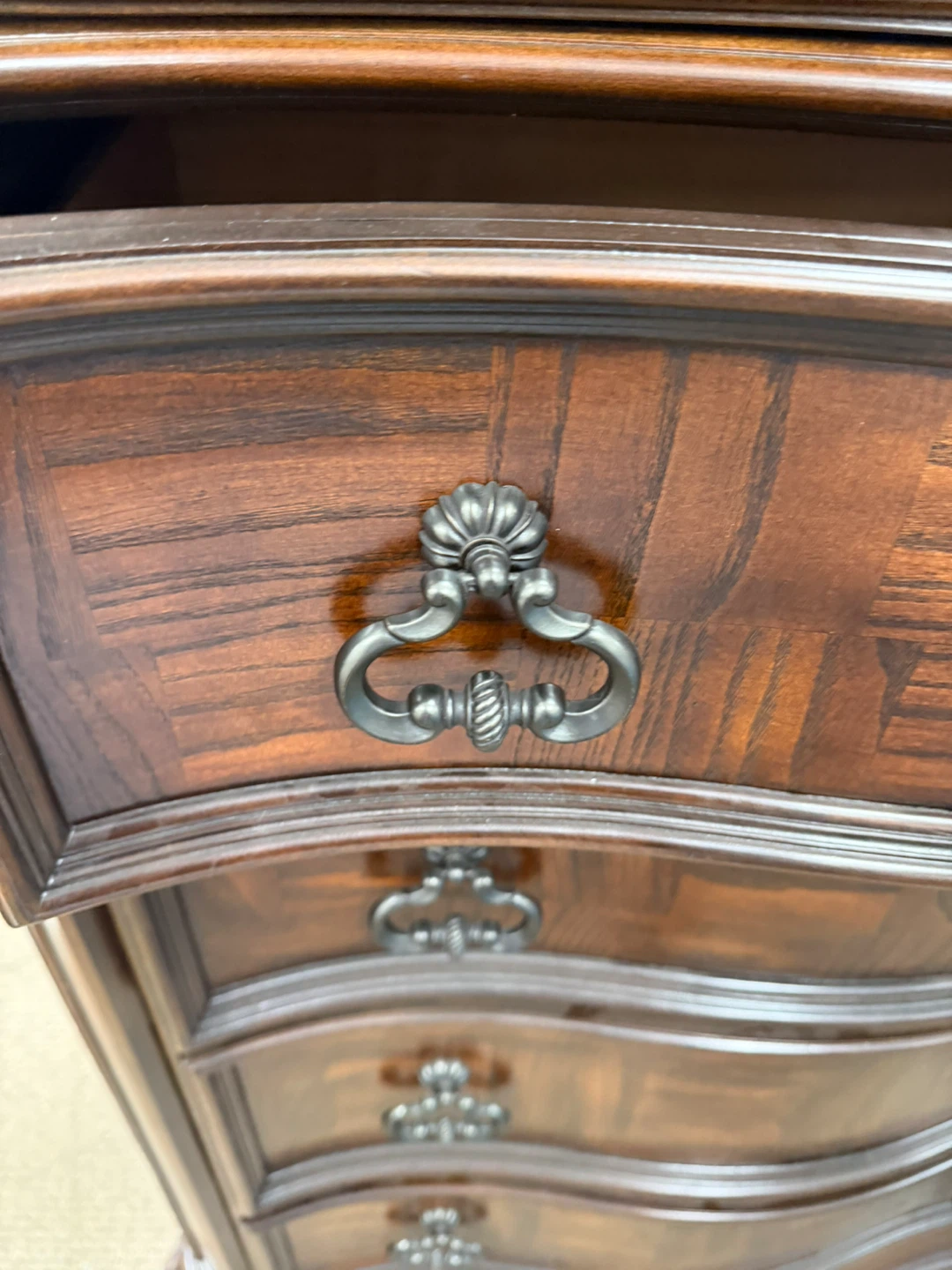 Dark Wood 6-Drawer Dresser - photo 5