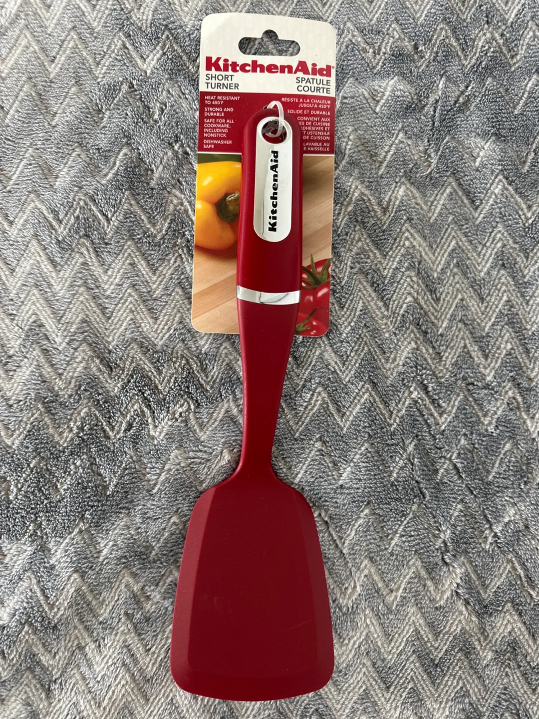 KitchenAid Short Turner Spatula - Red