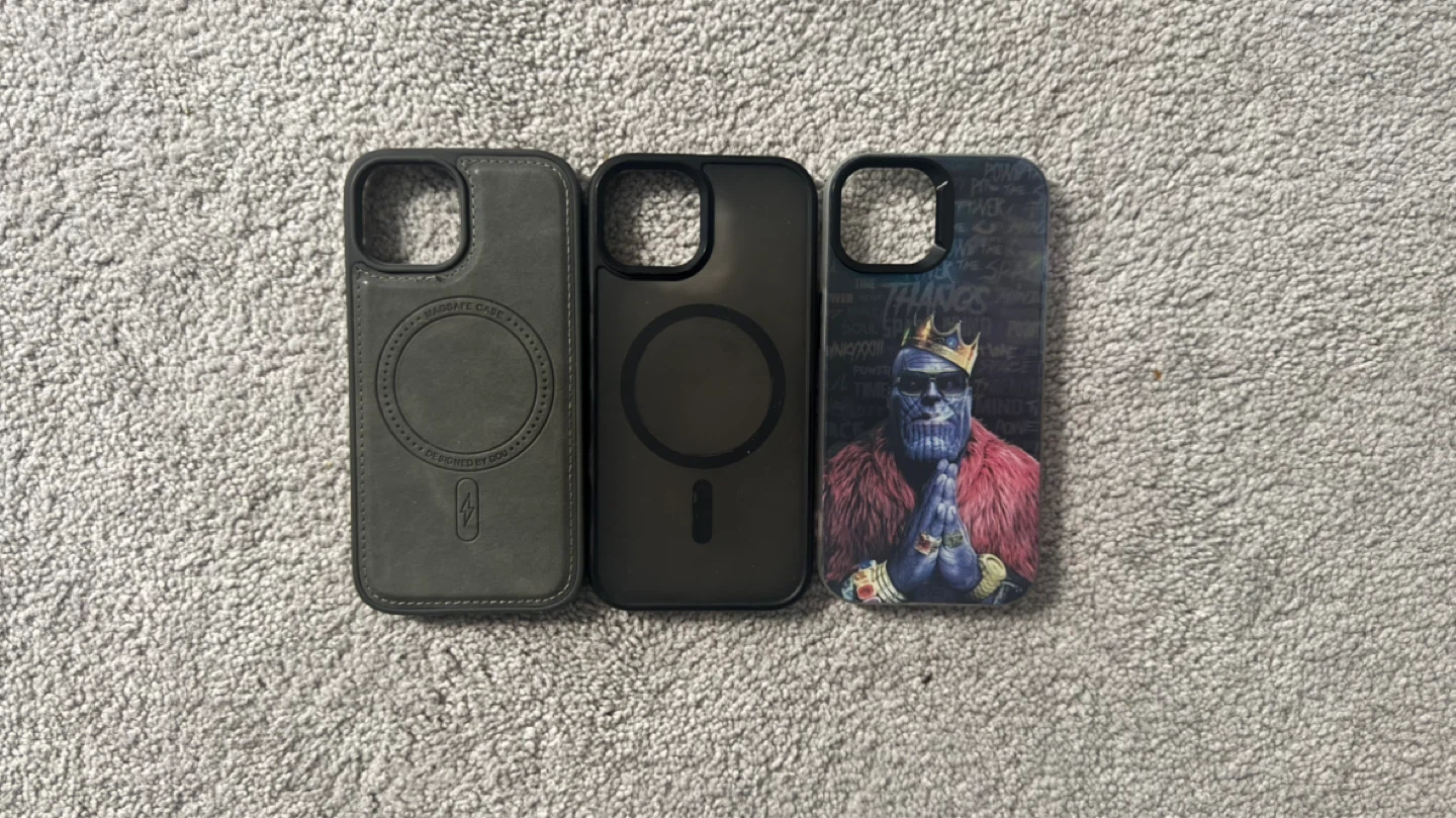 📱 iPhone 15 Cases – Set of 3