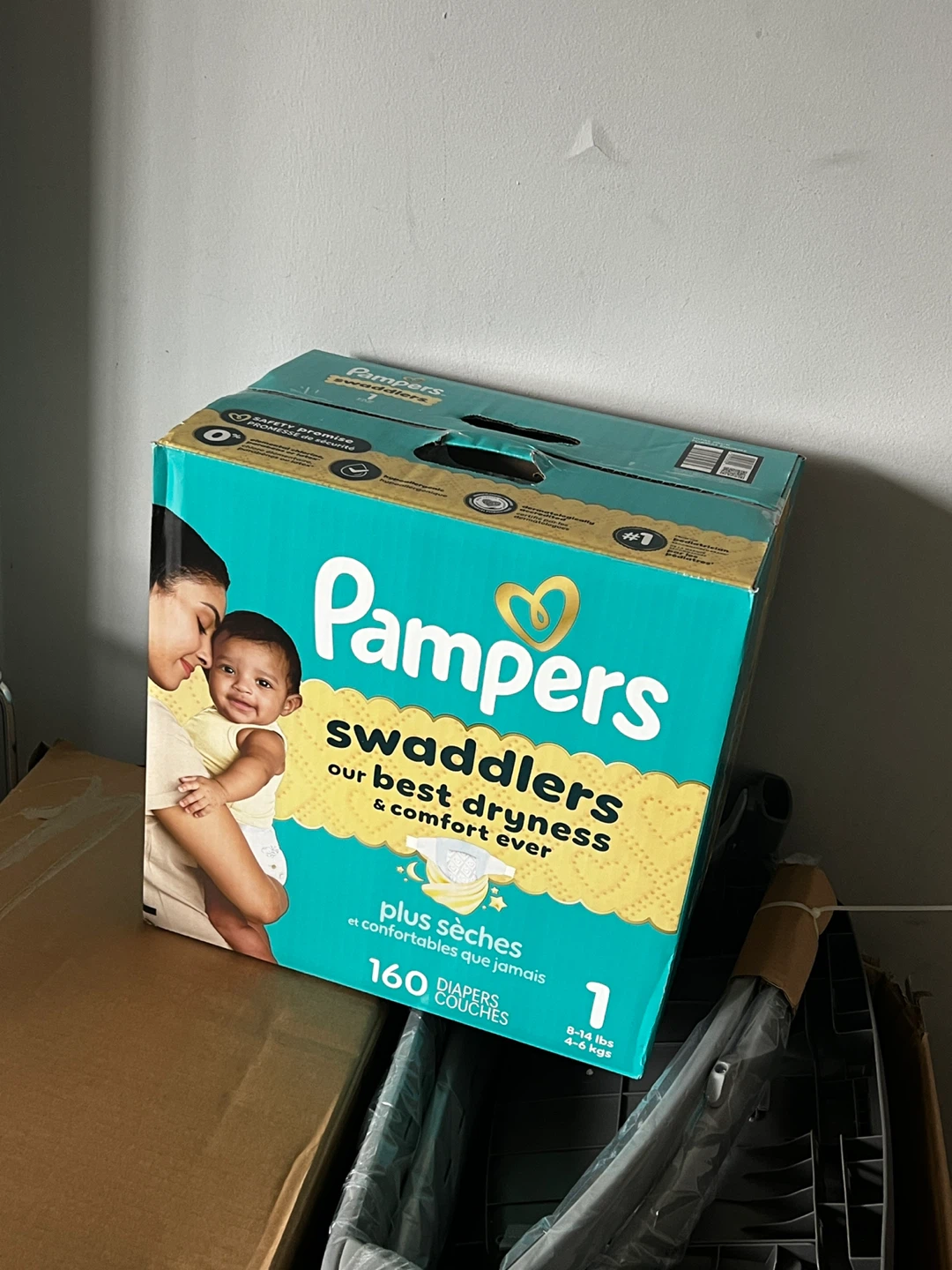 Pampers Swaddlers Diapers Size 1 - 160 Count