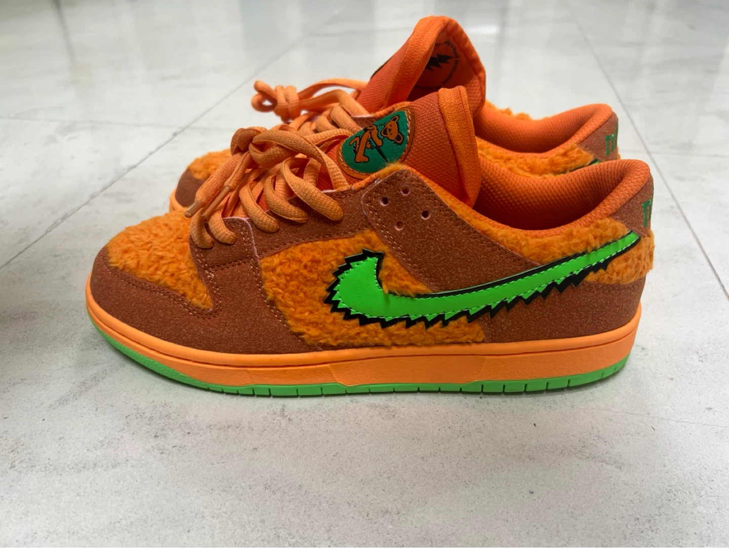 Nike SB Dunk Low Grateful Dead Bears Orange - photo 3