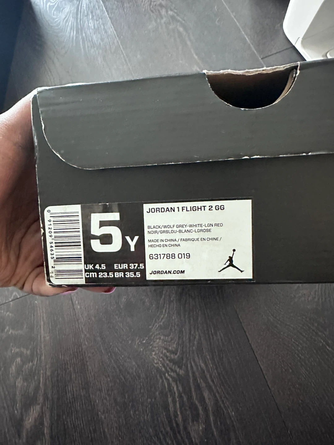 Jordan 1 Flight 2 GG Kids Shoes Size 5Y - photo 4
