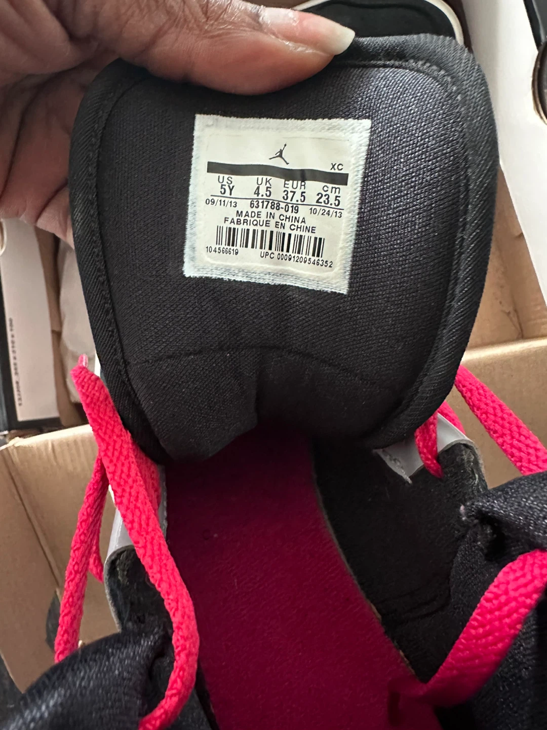 Jordan 1 Flight 2 GG Kids Shoes Size 5Y - photo 3