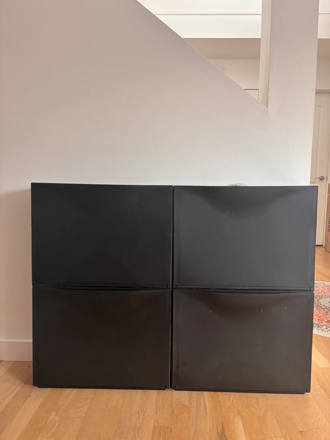 Black Storage Unit
