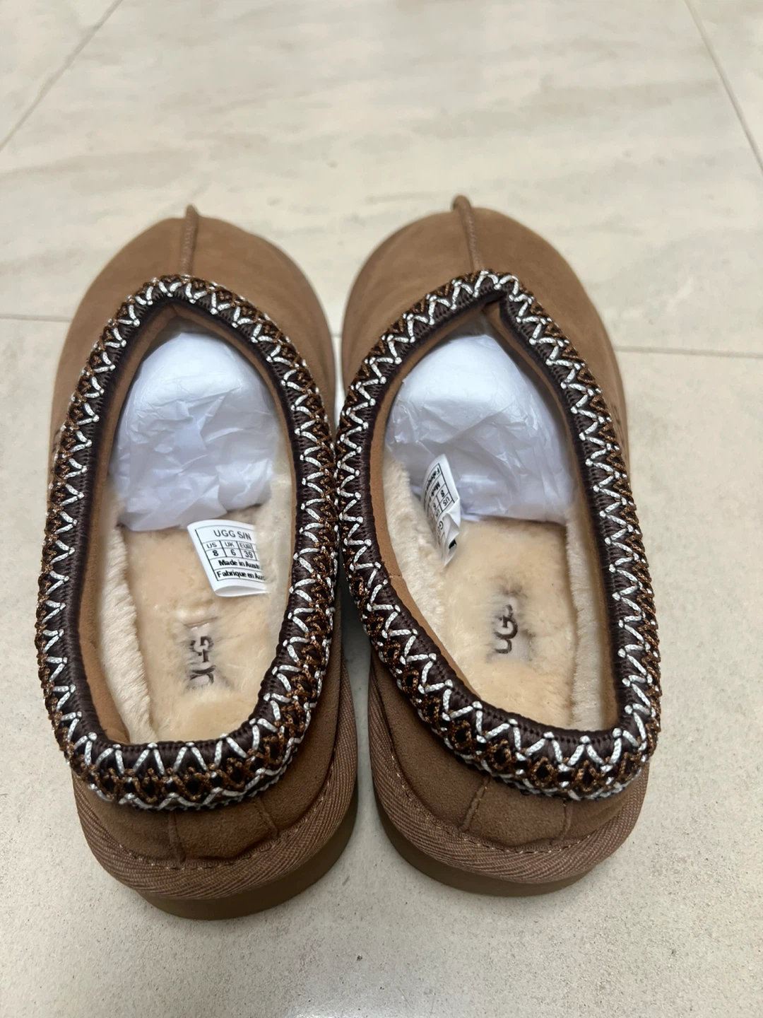 UGG Men's Slippers Size 8 Brown - photo 3