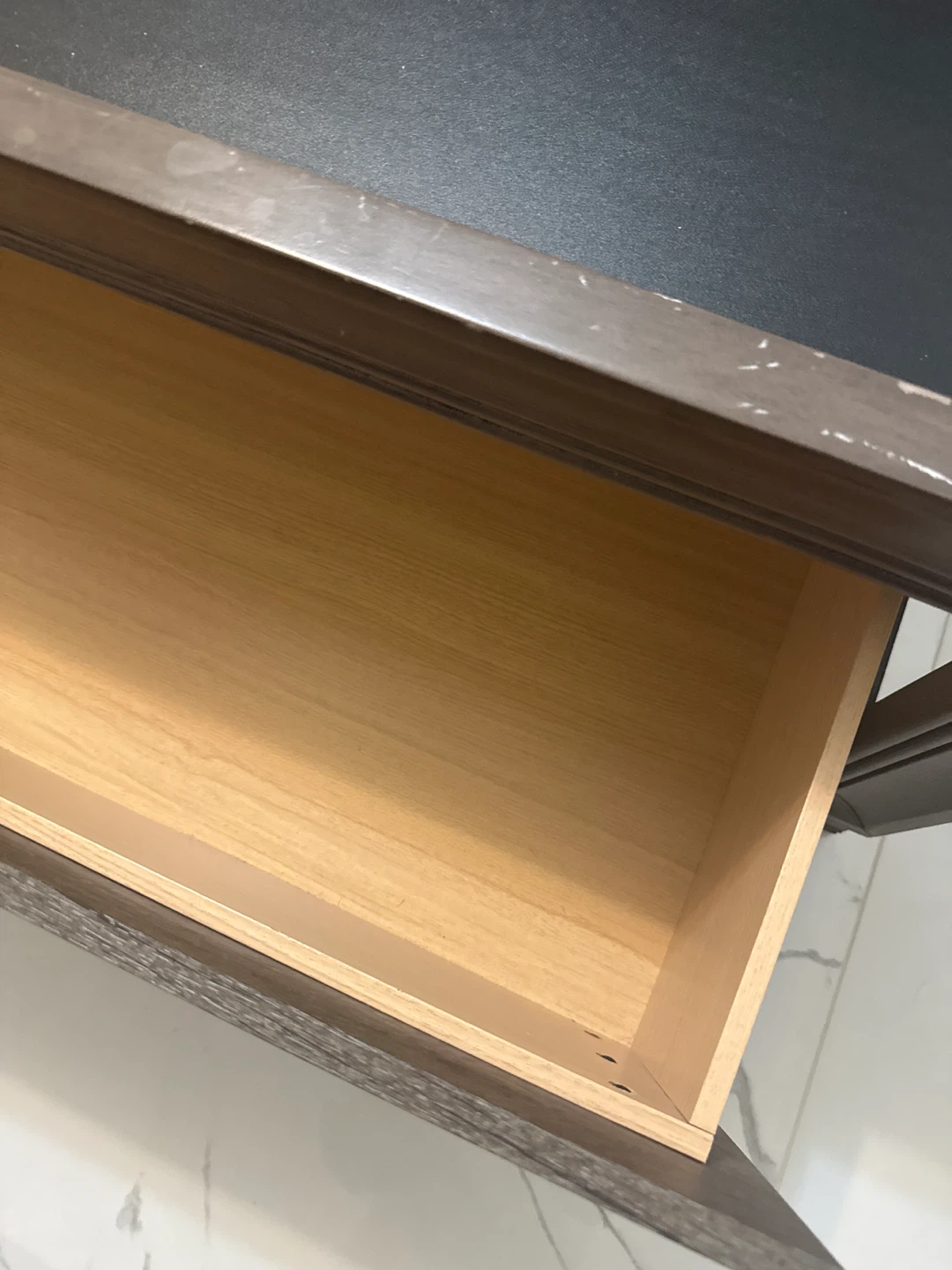 King Bed Frame with Storage Drawers – Sturdy & Clean - photo 3