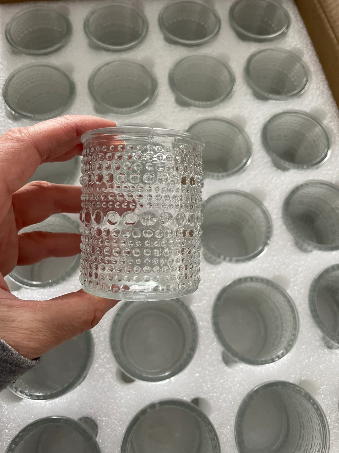 NEW! 24 Pack Gorgeous Glass Votive Candle Holders - photo 2