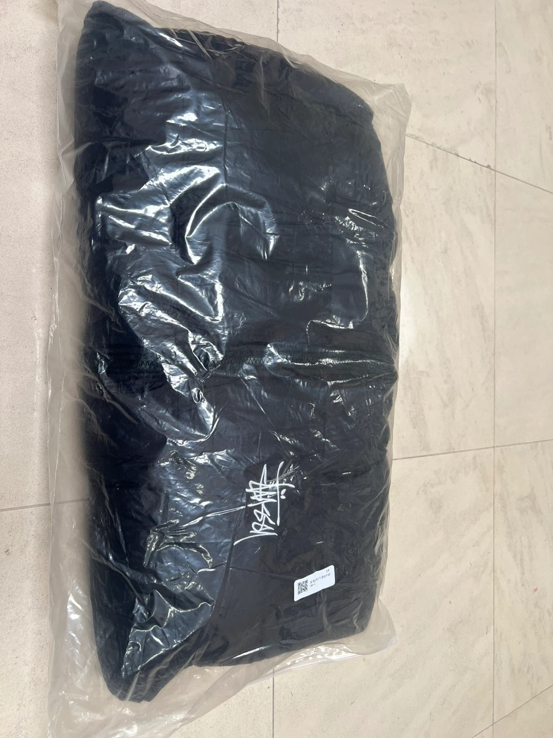 Stüssy Puffer Jacket - Black - Size L