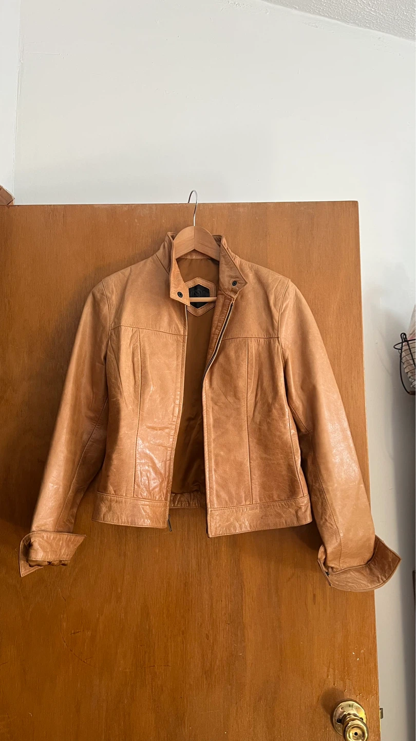 Brown Leather Jacket