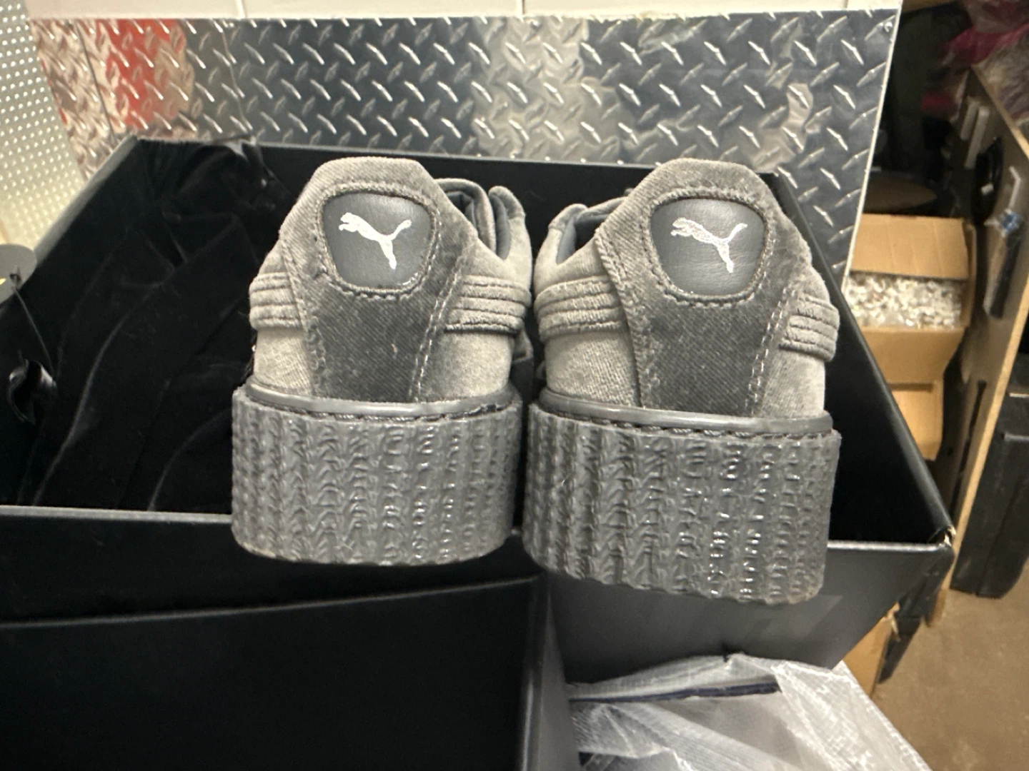 Puma x Fenty Creeper Velvet Sneakers - photo 3
