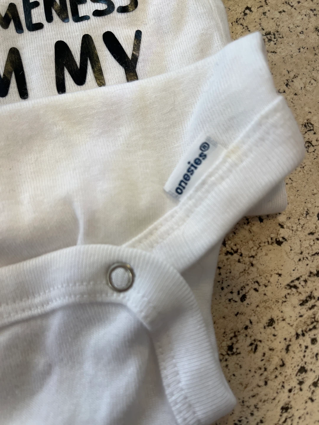 Onesies "I Get My Awesomeness From My Aunt" Baby Bodysuit - photo 4