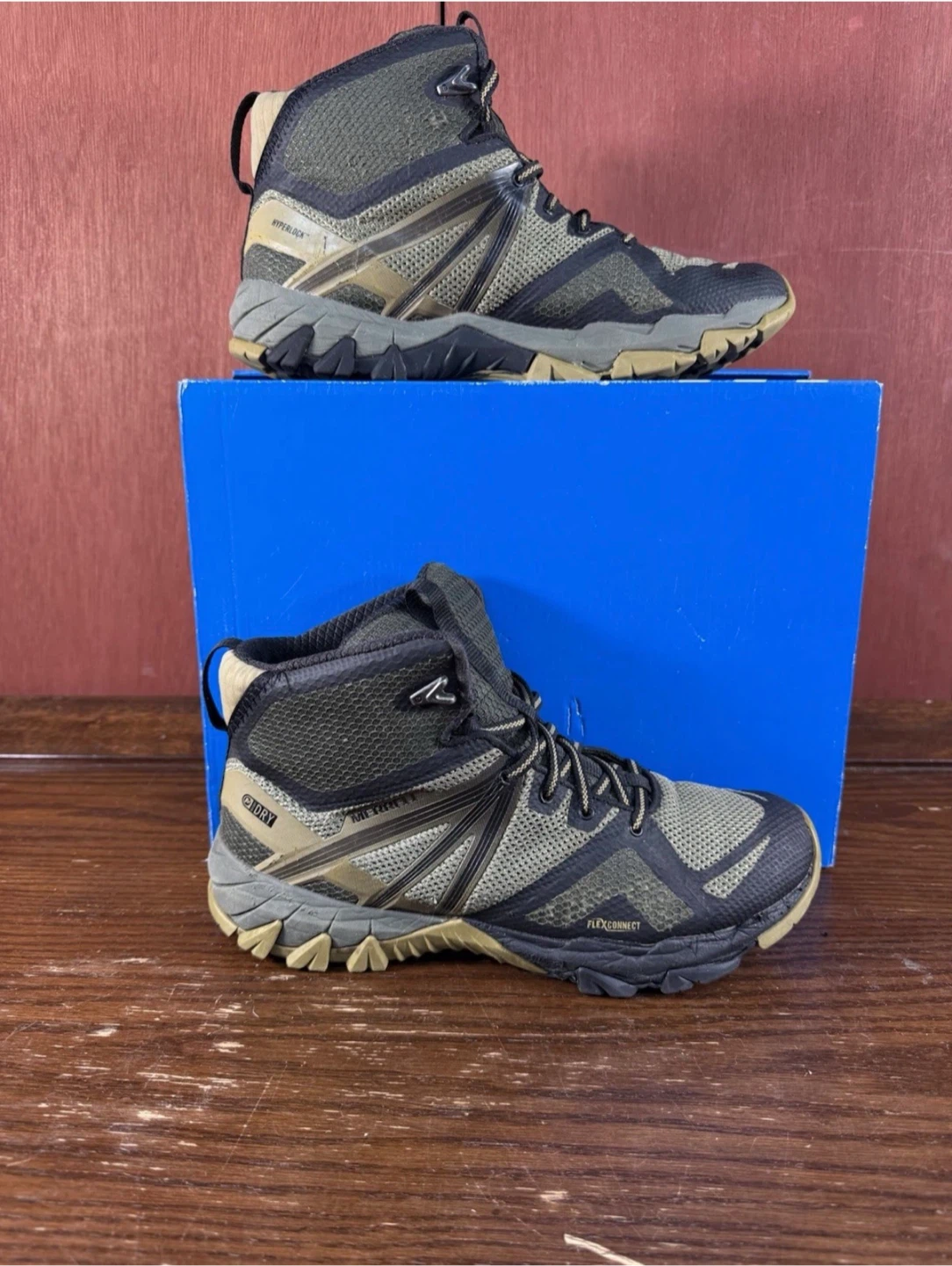 Merrell MQM Flex Mid Gore-Tex Waterproof Men’s Hiking Boots Sz 9 - photo 4