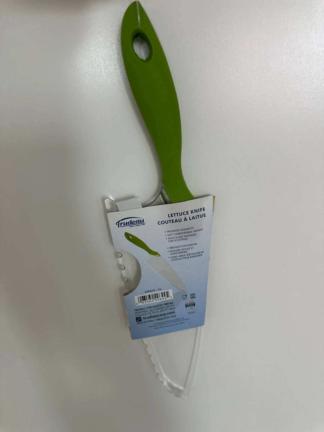 Trudeau Lettuce Knife Green - photo 2