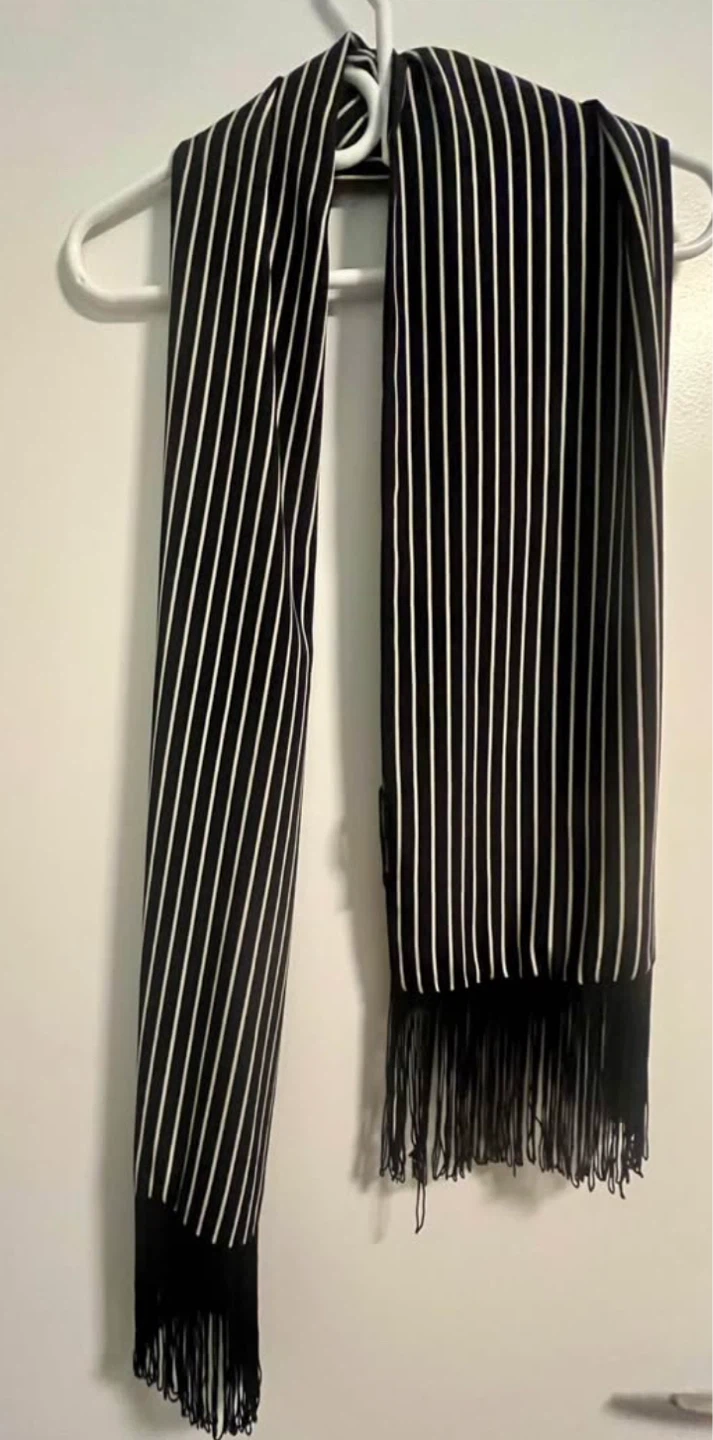 Bianca Nygård Striped Shirt and scarf and Vest - Size 10 - photo 4