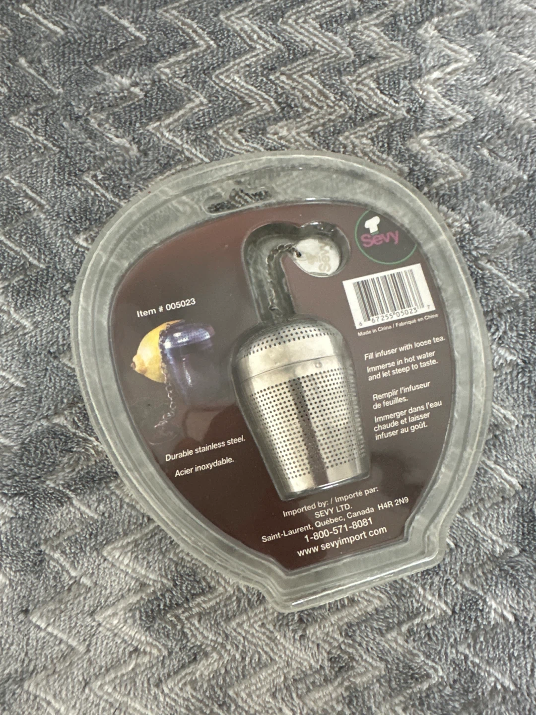 Sevy Stainless Steel Tea Ball Infuser - photo 2