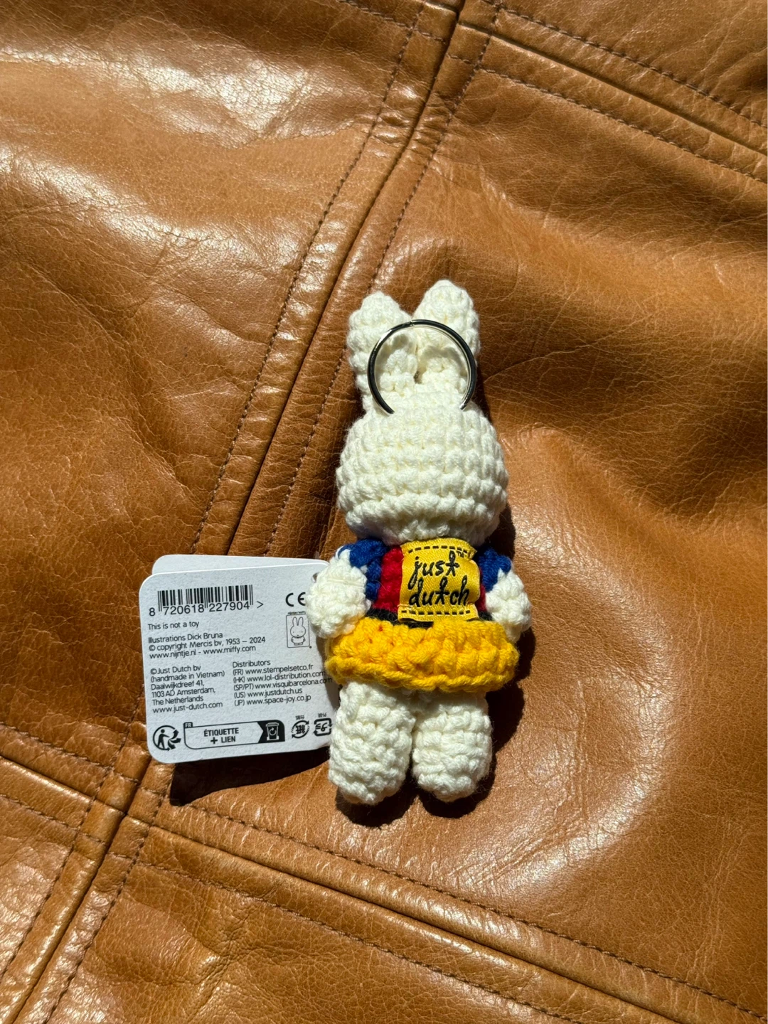Just Dutch Miffy Crocheted Keychain - photo 2