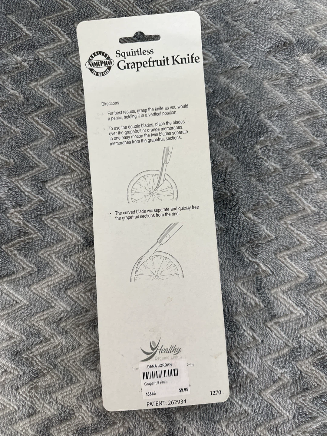 Norpro Squirtless Grapefruit Knife - photo 2