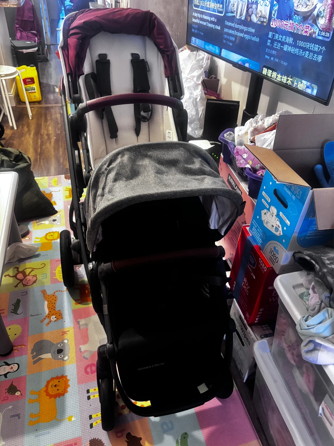 UPPAbaby Vista Rumble Seat Stroller-Jade Rabbit Edition - photo 4