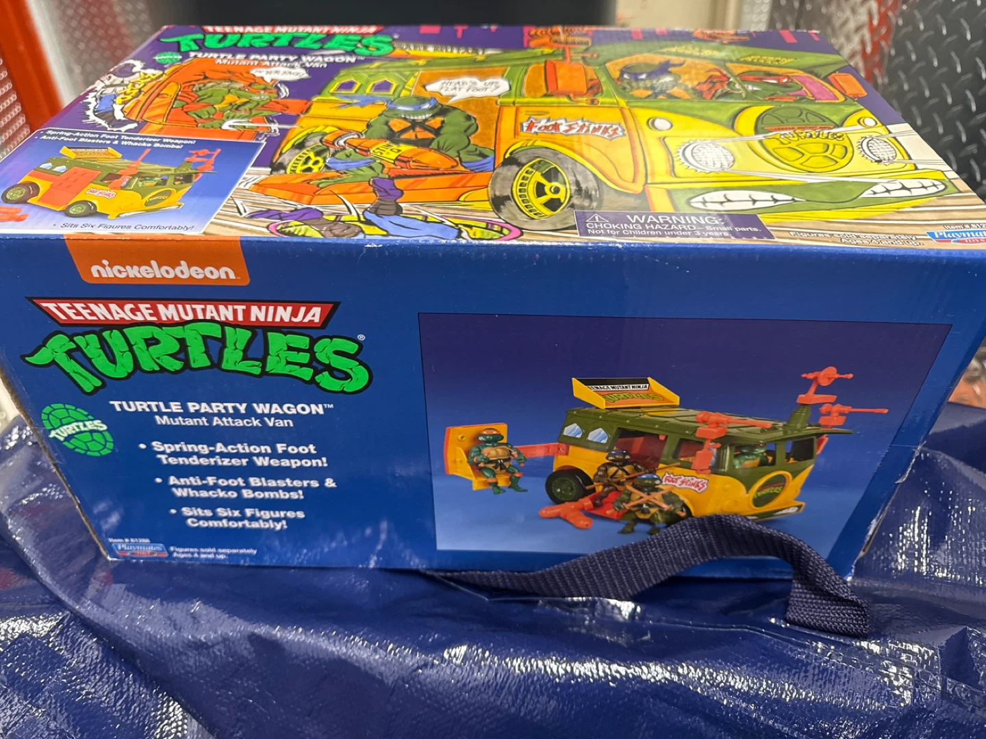 Teenage Mutant Ninja Turtles Party Wagon Attack Van Toy - photo 2