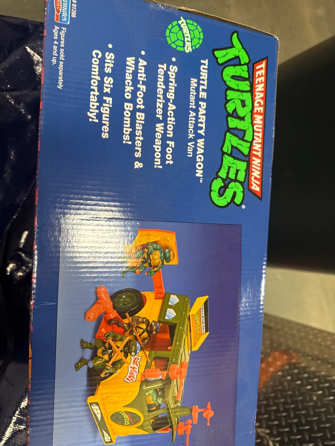 Teenage Mutant Ninja Turtles Party Wagon Attack Van Toy - photo 3