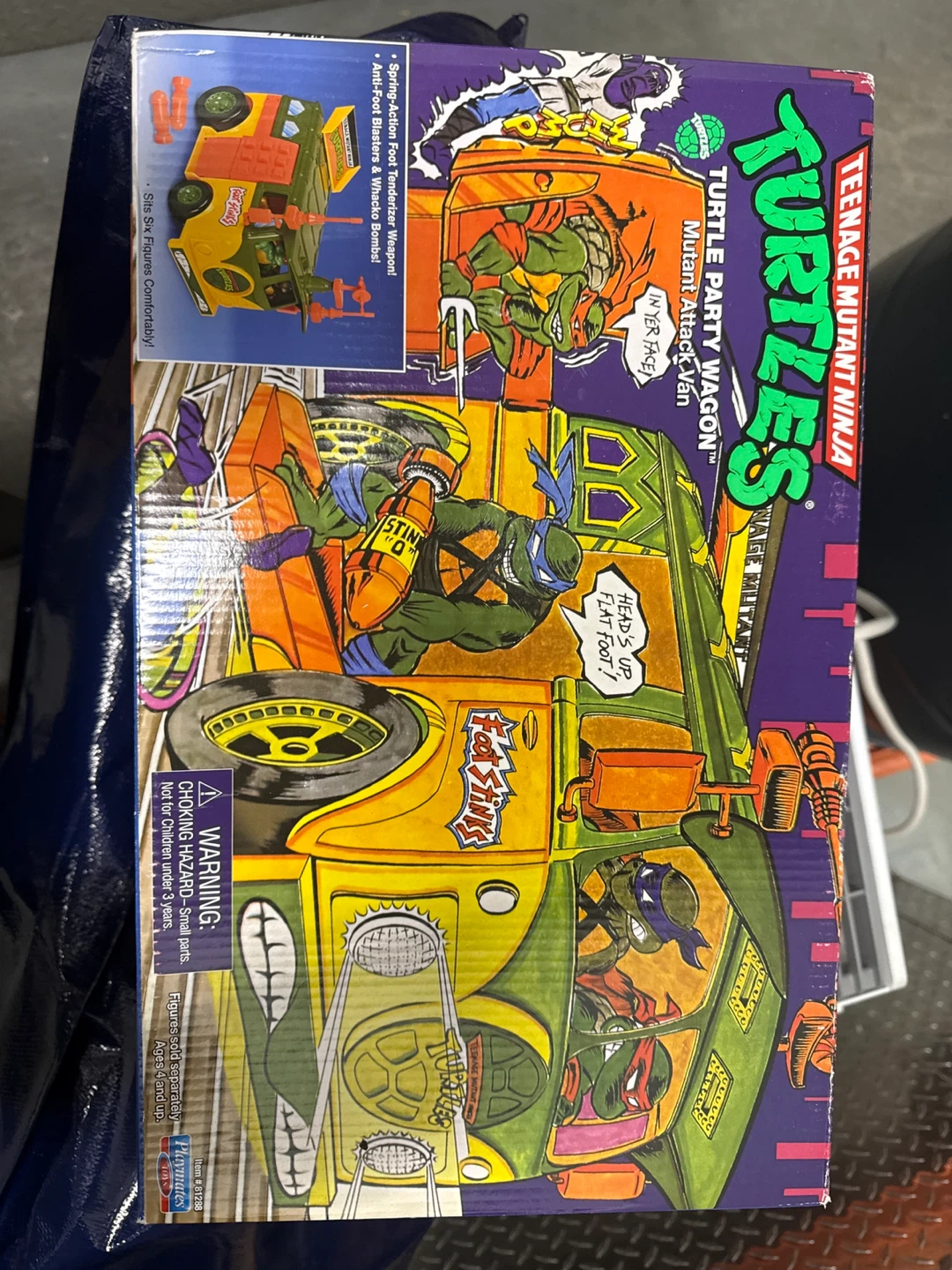 Teenage Mutant Ninja Turtles Party Wagon Attack Van Toy