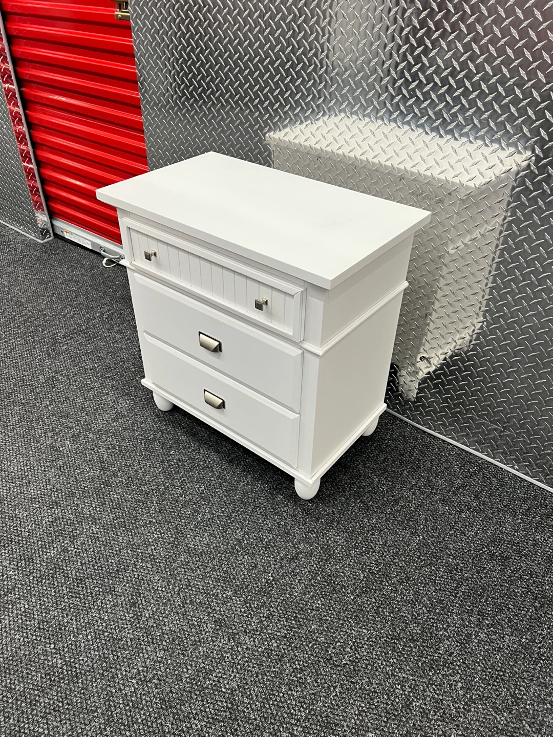 White 3-Drawer Nightstand -20%OFF Free Delivery - photo 5