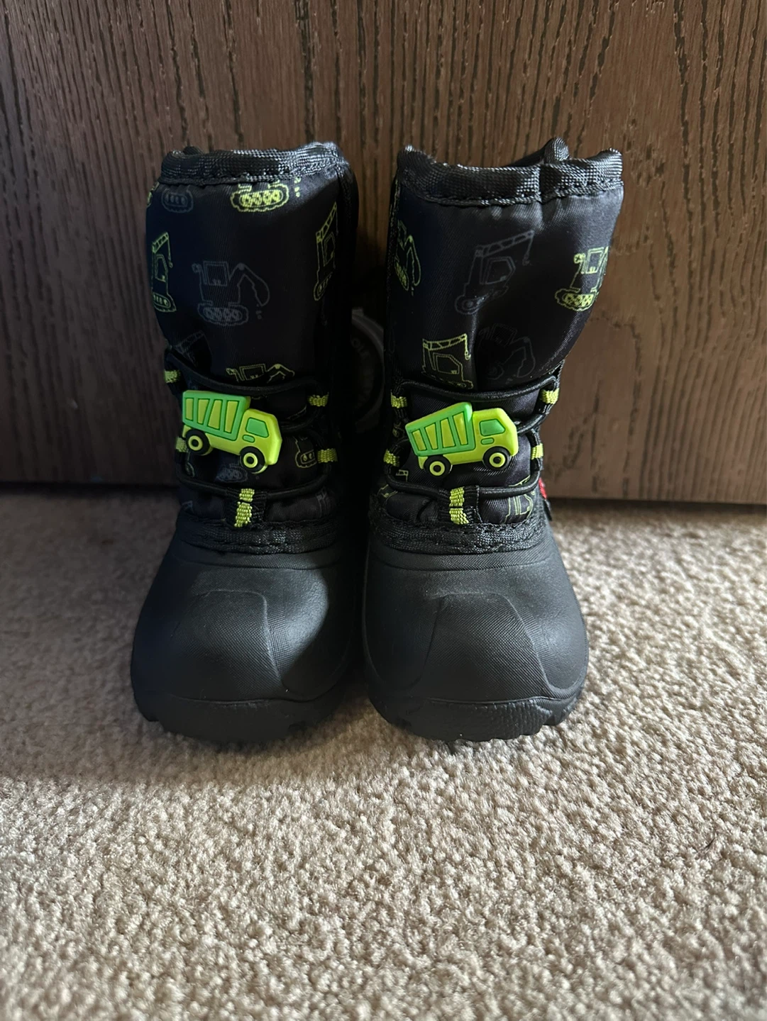 George Kids Winter Boots Size Unknown Black Construction