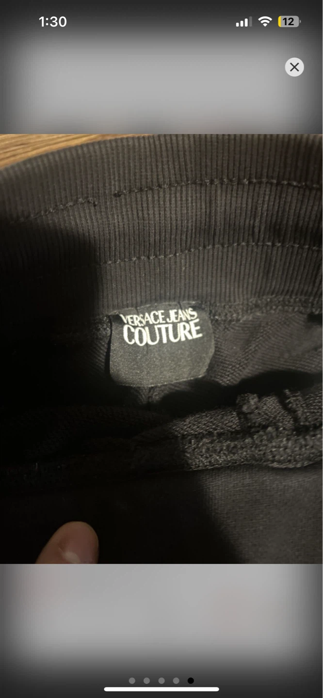 Versace Jeans Couture Black Joggers XS - photo 5