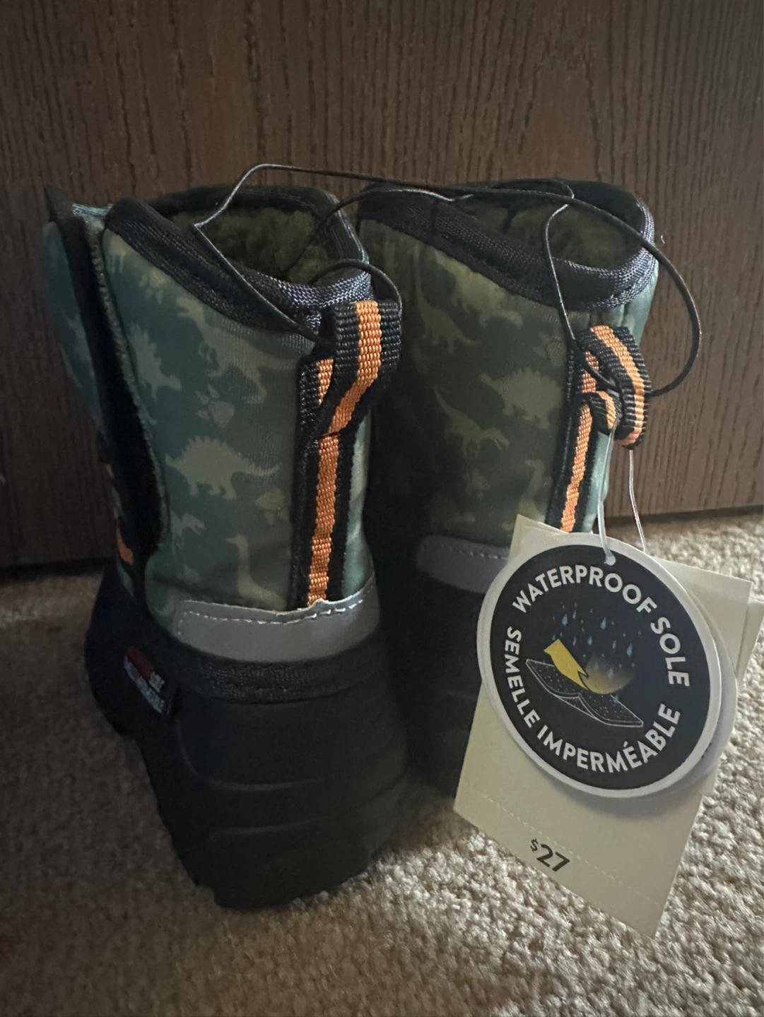Toddler Dinosaur Winter Boots - photo 3