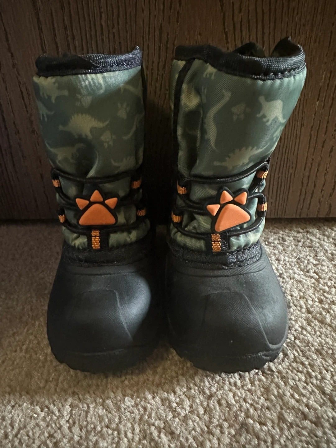 Toddler Dinosaur Winter Boots