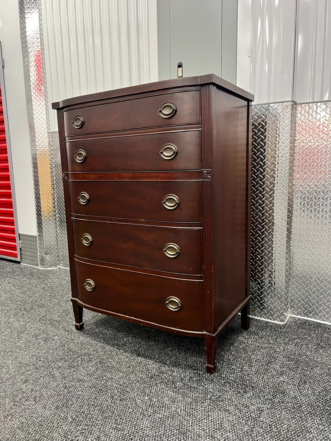 Vintage Hardwood 5 Drawer Dresser-20%OFF & Free Delivery - photo 5