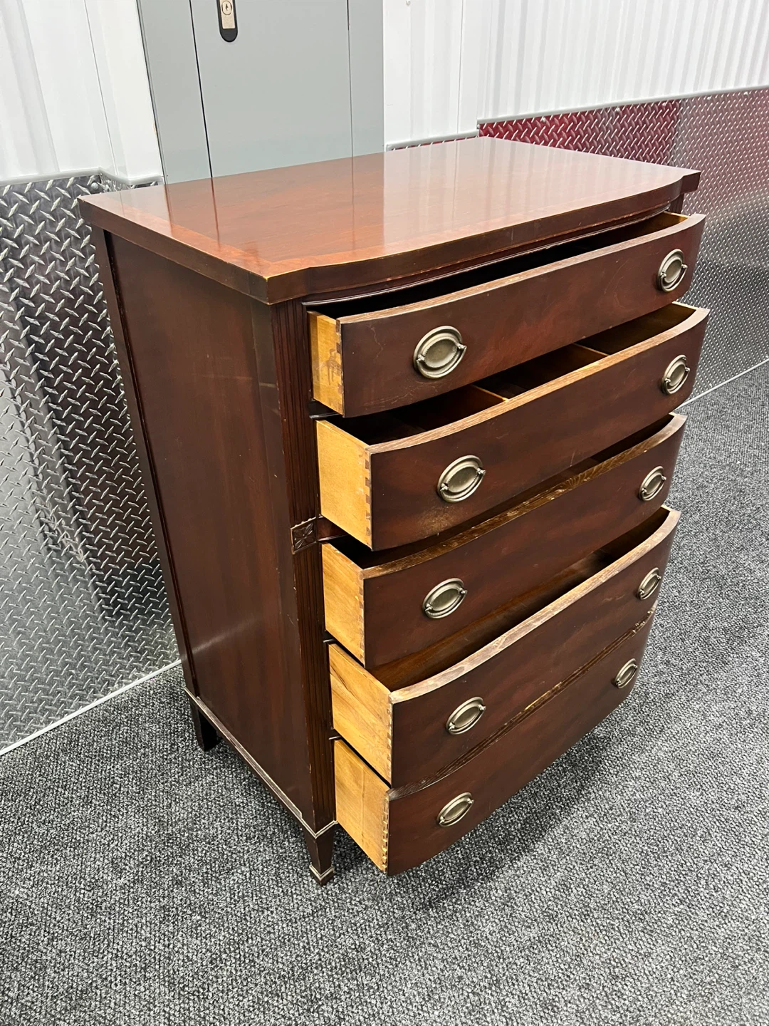 Vintage Hardwood 5 Drawer Dresser-20%OFF & Free Delivery - photo 3