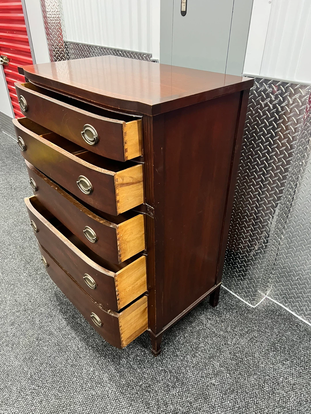 Vintage Hardwood 5 Drawer Dresser-20%OFF & Free Delivery - photo 2